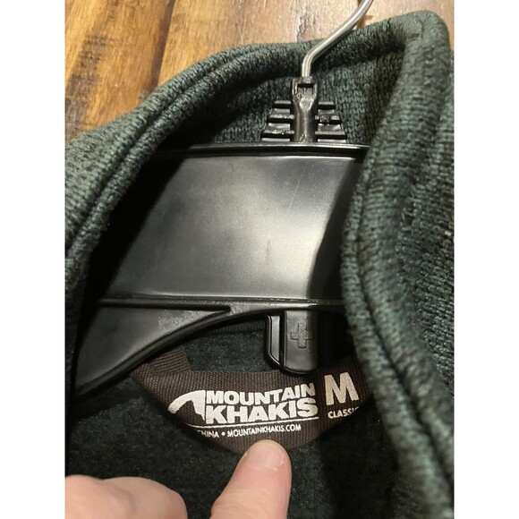 Mountain Khakis Fleece Vest Mens Size Medium Green - Picture 3 of 9